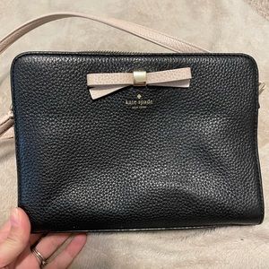 Kate Spade black crossbody purse
